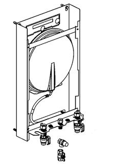 Daikin Anschlussset Altherma mit 8 l Membranausdehnungsgefäß