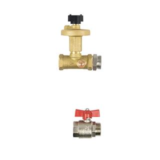 Strawa Anschlussgarnitur e-class AG 1" DP20, 5-25 kPA, horizontal