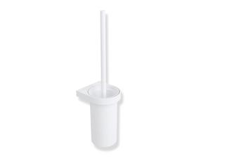 HEWI Toilettenbürstengarnitur System 800 105x420x120mm, Beh. Kunstst. we, we matt