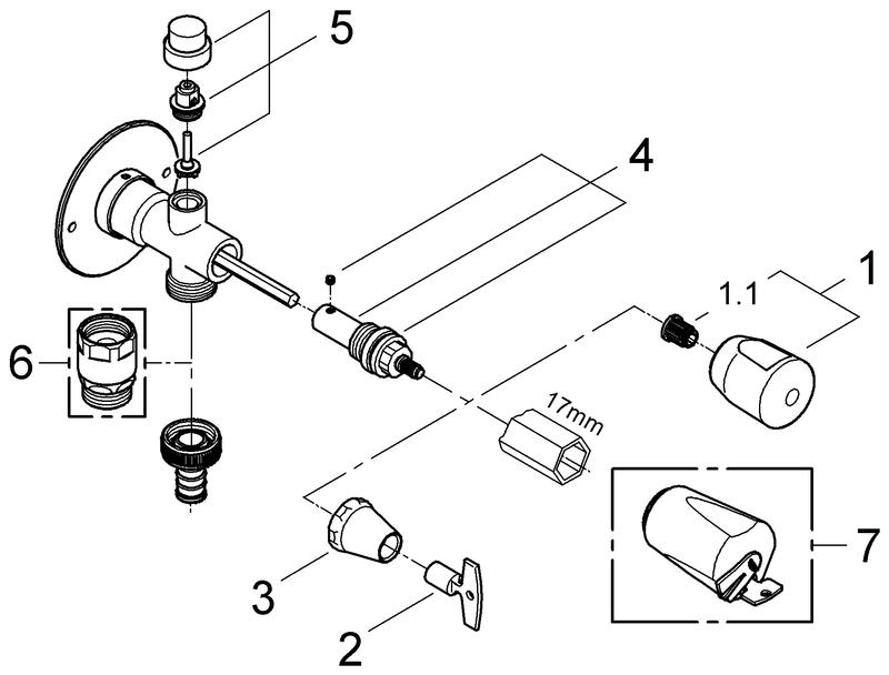 Artikelbild 7 des Artikels „GROHE Außenwandventil Eurotec 1/2