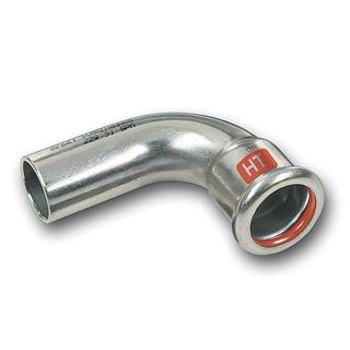 Sanha Bogen Therm 28001A 90G, m Pressanschl. u Einsteckende, 18mm