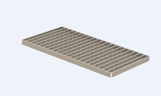 ACO Stegrost Hygiene 268x500/ R50/ V2A/ Classic