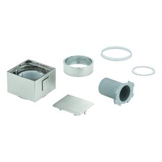 GROHE Temperaturwählgriff 49091 eckig für THM-Fertigmontagesets supersteel
