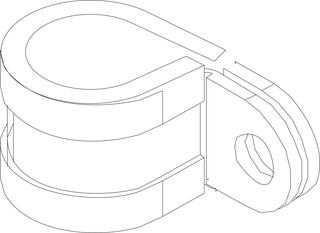 BOSCH Ersatzteil TTNR: 87186425030 Klammer d=16 mm (10x)