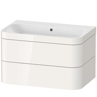 Duravit MWT-Unterschrank Happy D.2 Plus 77,5x49cm, o. HL, we hgl, 2 Schubkästen