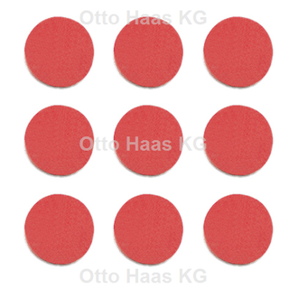HAAS Gummi-Schwimmer-Puffer 9x4,5mm, rot