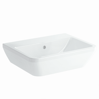 VitrA Waschtisch Integra 60x47cm, we hgl, m ÜL, ohne Hahnloch