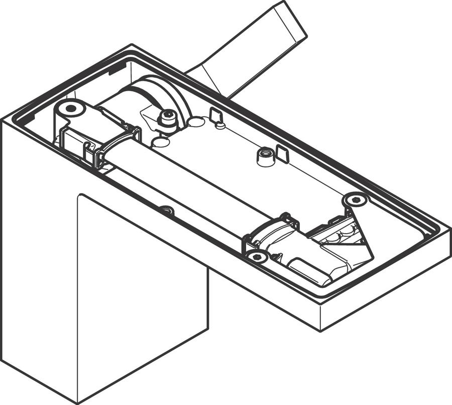Artikelbild 2 des Artikels „hansgrohe WT-EHM 110 Axor MyEdition A 150mm, m Pus-Op-Abl, o Pl, po gol opt polished gold optic“