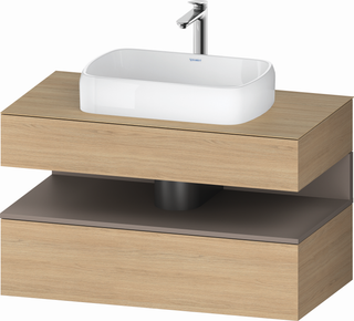 Duravit Waschtisch-Unterschrank Qatego 100x55x60cm, ba m/E N, Pl, 1 Schubkast.