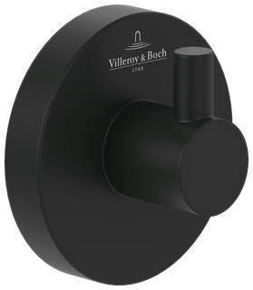 V&B Handtuchhaken Elements Tender 54x54x32mm, rund, matt black