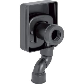 Geberit UP-Urinal-Ablauf 50, f Urinal Abgang hinten, PE, schwarz