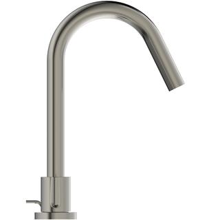 IS Waschtisch-Einhebelmischer Joy Ausl. 127mm, m Metall-Ablaufgarn., si st