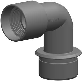 ATEC Schraubstutzen PolyTop 87 Grad, IG 3/4", Siphon 11/4"