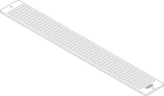 BOSCH Ersatzteil TTNR: 87183403160 Aufsteckgitter 20/22-1600 RAL9016 everp