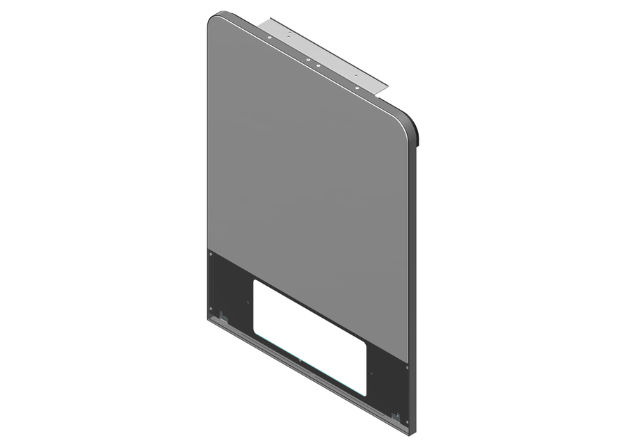Artikelbild 1 des Artikels „BOSCH Ersatzteil TTNR: 8738211380 Vorderwand Bo oben weiss (Glas) “