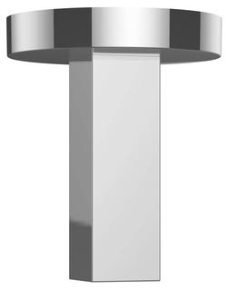 Keuco Brausearm Edition 90 Decke, verchr., Ros. rd, Ausl. 100mm