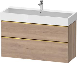 Duravit Waschtisch-Unterschrank D-Neo 118,4x44,2cm, g pol/Ei ma, 1 Kast, 1 A