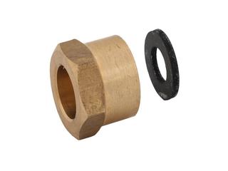 Schlösser Verschraubkappe 3320 DN 15, 1/2", m. Dichtg., für Thermometer