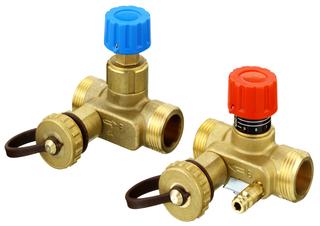 Danfoss Strangventil-Set USV mit Außengewinde, DN 25, kvs 4, G 1 1/4
