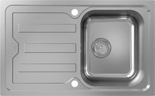 hansgrohe Einbauspüle S44 m Tropffl, US 45cm, 770x480mm, ES