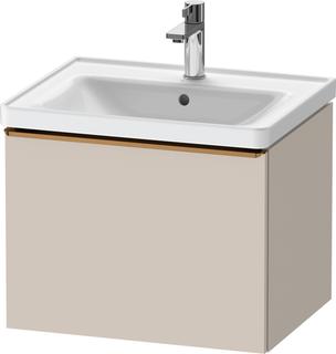 Duravit Waschtisch-Unterschrank D-Neo 58,4x45,2x44cm, 1 A, wd, b geb/Taupe ma
