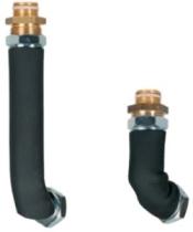 Tuxhorn Anschluss-Set tubra PGS Mul G3/4 PTFE - ÜWM G1, horizontal