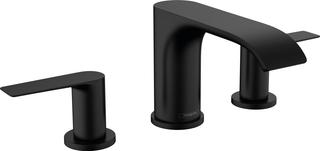hansgrohe 3-L-WT-Arm. 90 Vivenis m Zugstangen-Ablaufgarnitur, mattschwarz