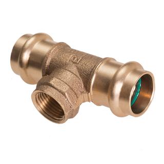 IBP T-Stück PH4130G B Press Solar 22mmxRp 1/2x22mm, Rotguss
