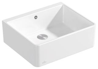 V&B Spülstein Einzelbecken 60 X Spülbecken, crema CeramicPlus