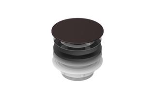Bette Schaftventil 1 1/4", emailliert, Anthracite