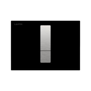 Laufen WC-Betätigungsplatte AW102 INEO 20,2x14,5cm, Ta. Edelstahlopt., Gl. sw