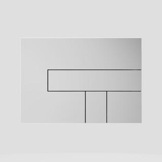 Sanit Betätigungsplatte LOS 2-Mengenspülung, 206 x 145 x 10 mm