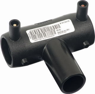 Plasson T-Stück SmartFuse 40x40x40mm, PE 100, 90Grad