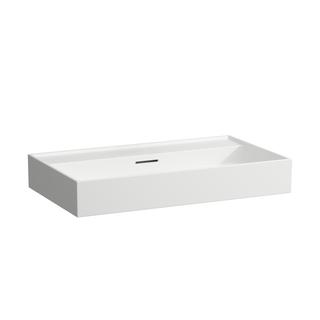 Laufen Waschtisch KARTELL 80x46cm, ubf., m ÜL, o. Hahnl., we. ma