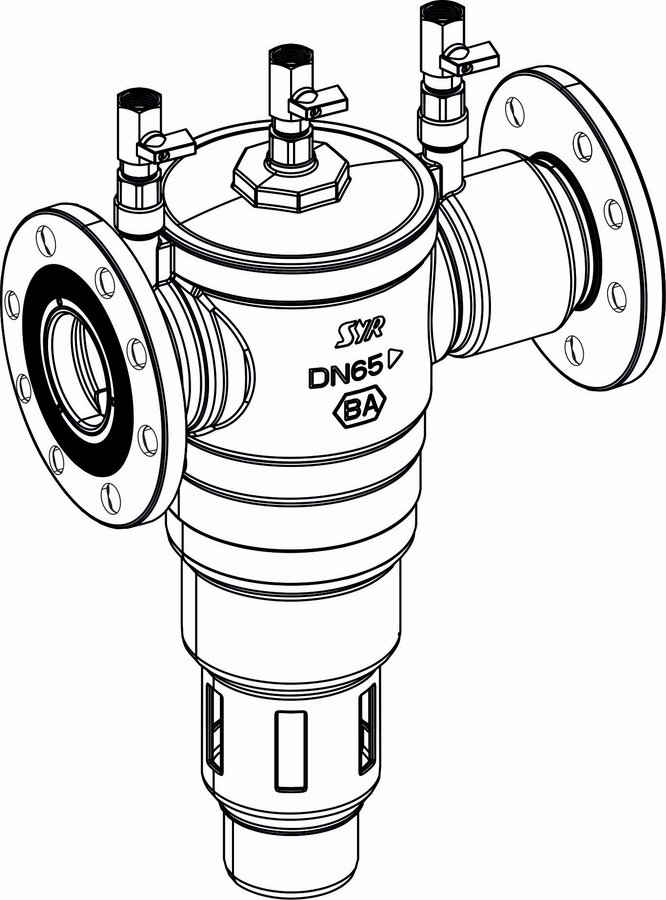 Artikelbild 2 des Artikels „SYR Flansch-Systemtrenner BA 6600 DN 65 DN 65“