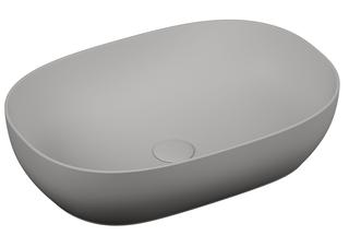 VitrA Aufsatzschale Outline 580x400x145mm, Steingrau matt
