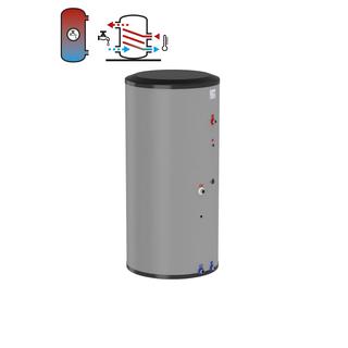 Flamco Hochleistungsspeicher Duo HLS-E 500 l, silber, Edelstahl, mit Isolierung