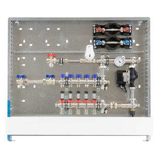 Strawa Regelstation FBR-63-H-W2-WMZ-C69 4 HK, 875x760-890mm, für Fußbodenheizung