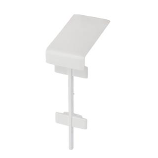 Flamco Stoßverbinder T 51x96x30mm, Kunststoff, weiß