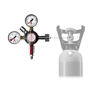 Clage Druckminderer DMBCS mit Standard-CO2-Anschlussgewinde, 1/2"