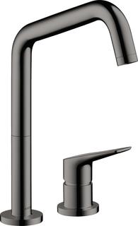hansgrohe 2-LSpEHM 240 Axor Citterio M m Schwenkauslauf, polished black chrome