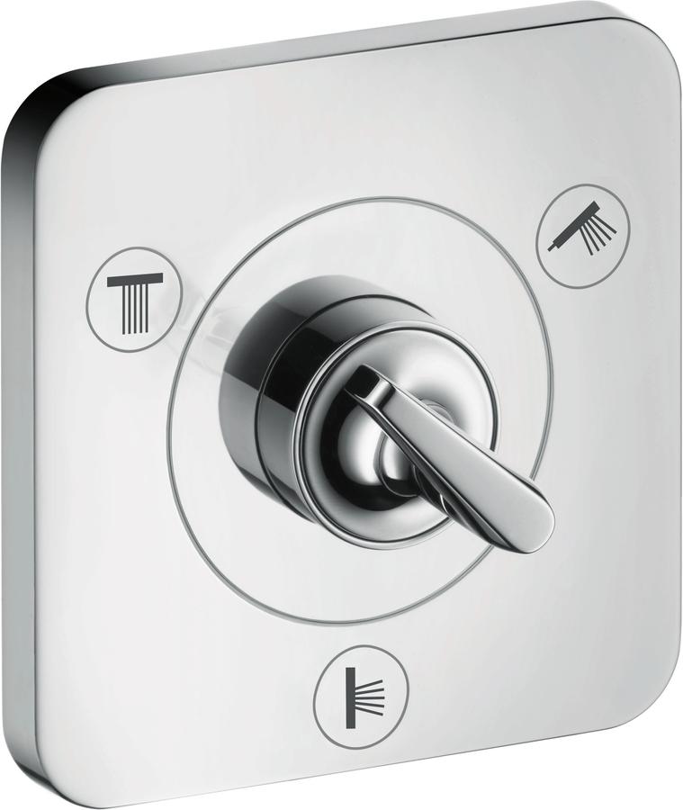 Artikelbild 2 des Artikels „hansgrohe Fertigset Axor Citterio E UP-Ab- u. Umstellventil 120x120mm, chrom chrom“