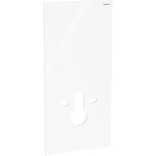 GE Frontverkleidung für Geberit Monolith für WWC Bef. 18 u. 23cm Glas weiß