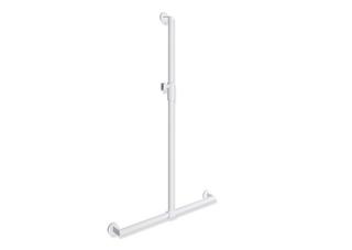 HEWI Duschhandlauf System 900 A1 1250mm . W1 457mm, pb w matt, d 32mm