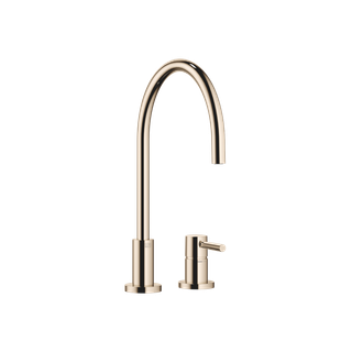 DO Zweilochbatterie mit Einzelrosetten TARA 32815888 Champagne (22kt Gold)