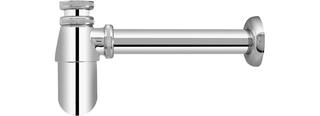 FORMAT Tec Basic Flaschen-geruchsv. 1 1/4"x32mm, Messing, chrom