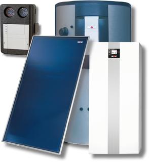 Wolf Paket Gas-Hybridheizung TGB 2-30, 6 Ko., BSP1000, m solarer Hzg.