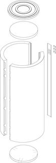 BOSCH Ersatzteil TTNR: 87185444860 Wärmeschutz Pufferspeicher 500-5/120