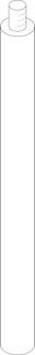 BOSCH Ersatzteil TTNR: 8738203230 Anode D33x700 / M 8x10