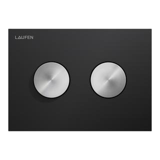 Laufen WC-Betätigungsplatte Groove INEO 2-Mg-Spül., Gl. sw ma Tast. ES gebürstet